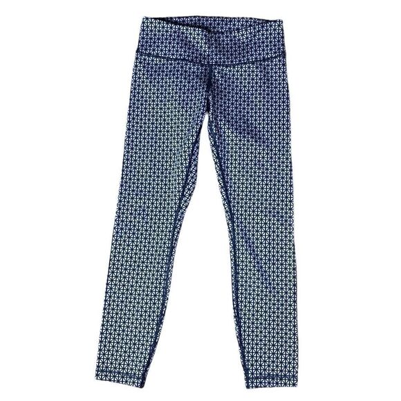 Lululemon gray and black chain mail geometric leggings 4 - Picture 1 of 4